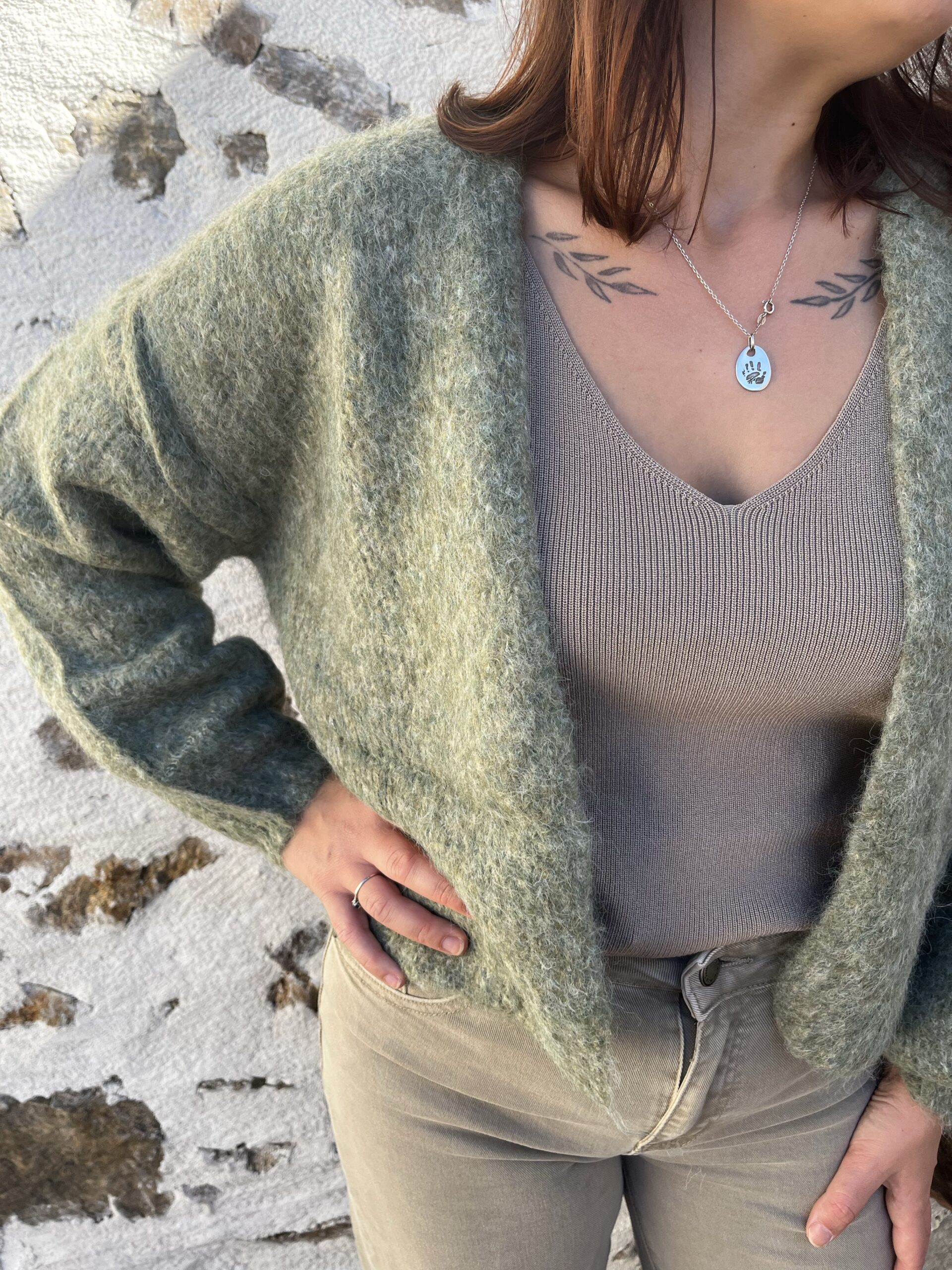Cardigan Richelieu